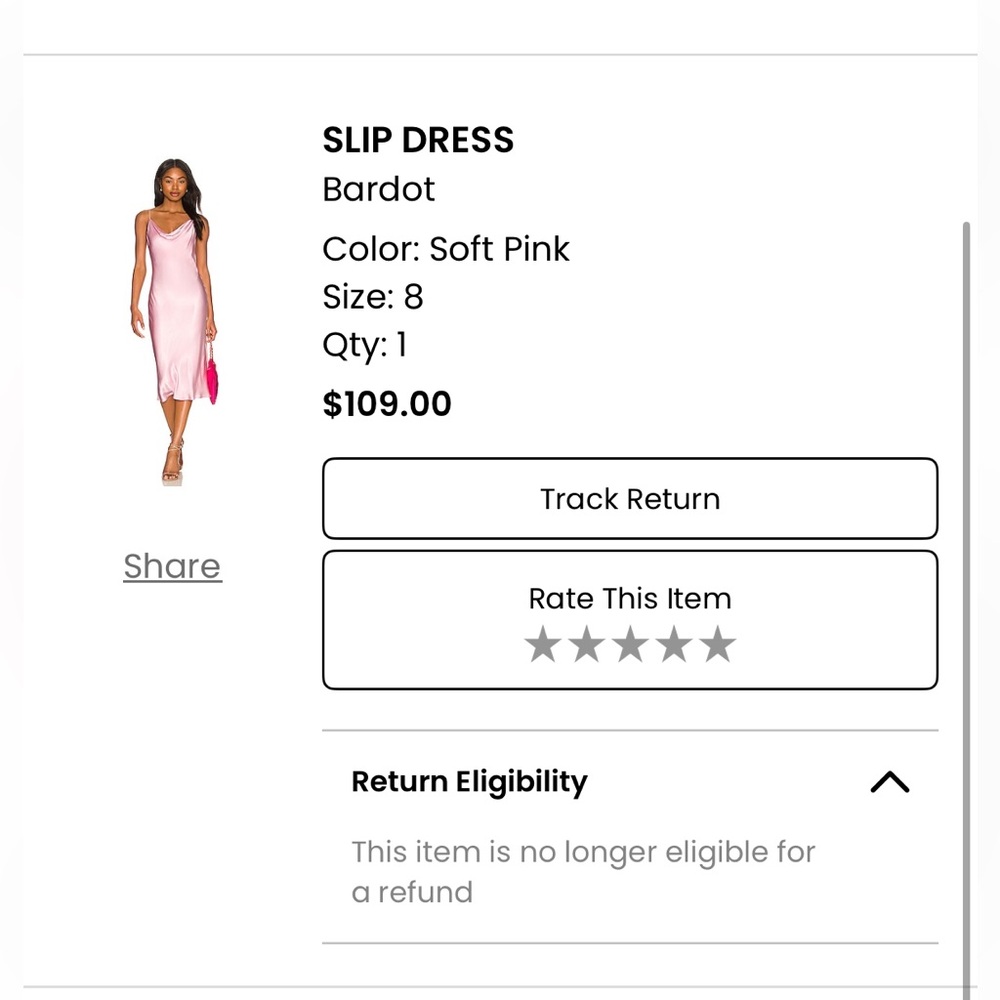 Pink Satin Midi Dress